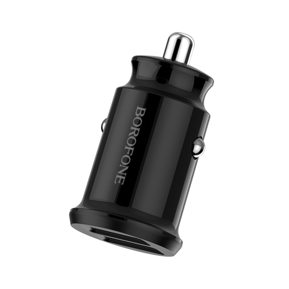 Автомобильное зарядное устройство BOROFONE BZ8 MaxRide Dual Port Car Charger 2.4А Black (BZ8B)