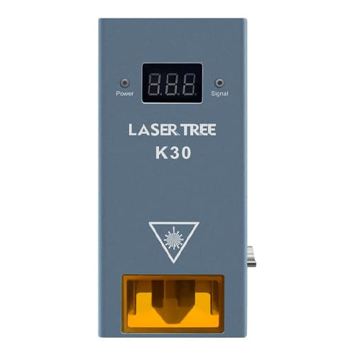 Потужний лазер з подачею повітря для різання гравіювання Laser Tree K30 30Вт 450нм Grey (709739)