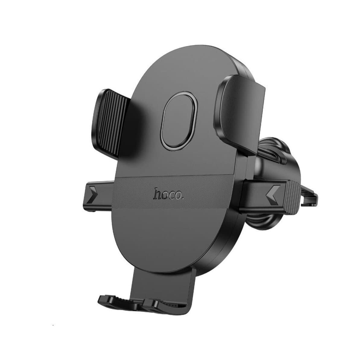 Автомобильный держатель автодержатель HOCO H18 Mighty one-button car holder air outlet Black
