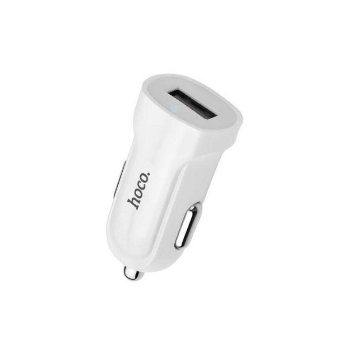 Автомобильное зарядное устройство HOCO Z2 single-port car charger 1.5A White
