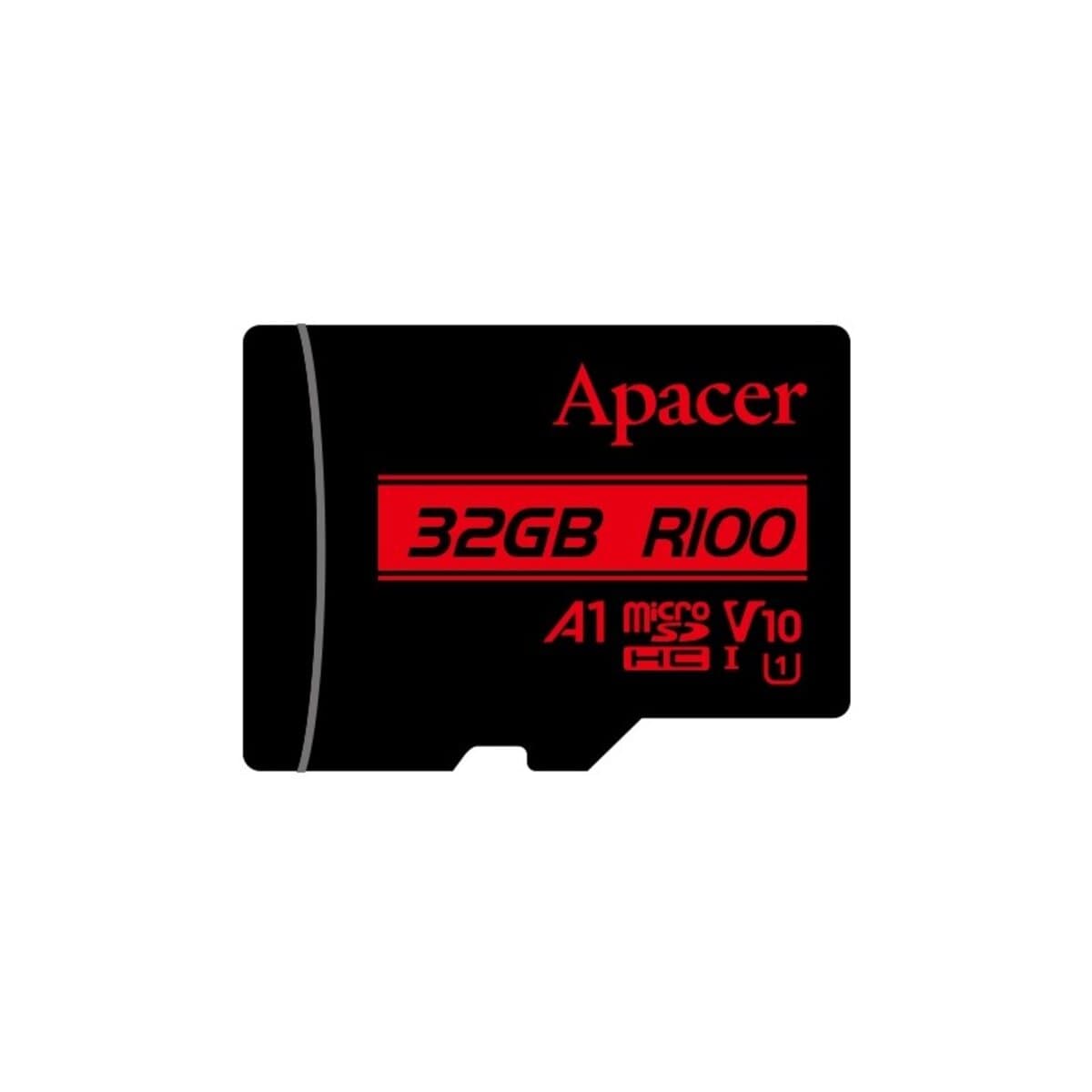 Карта пам'яти Apacer 32Gb microSDHC UHS-1 class 10 V10 A1 R100MB/s (AP32GMCSH10UB-RA)