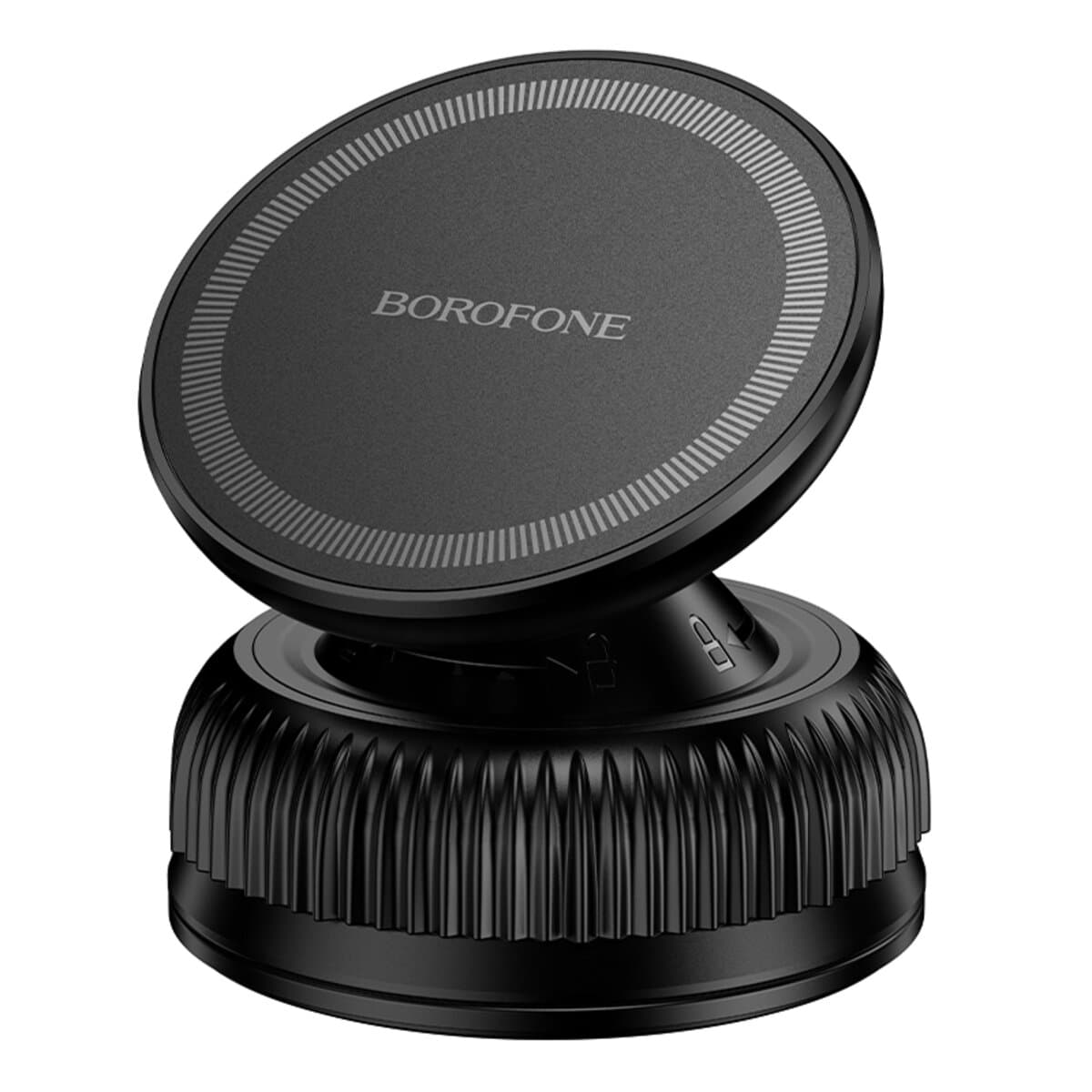Тримач для телефону автотримач BOROFONE BH139 Rider vacuum suction cup magnetic holder universal Black