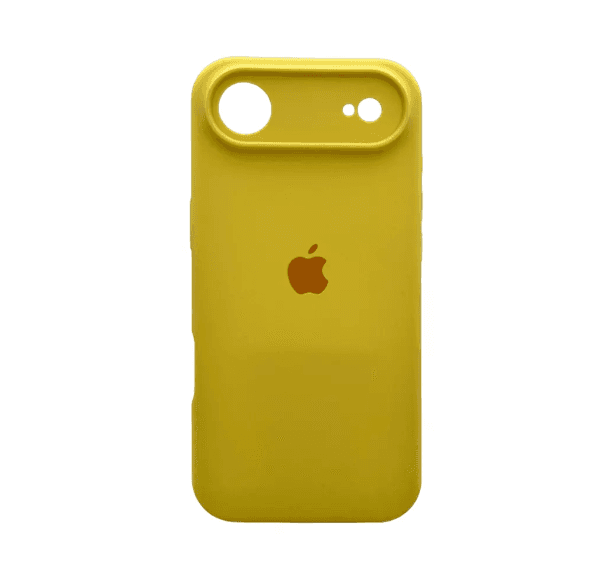 Захисний чохол-накладка Silicone Full Case AA Camera Protect для Apple iPhone 17 Air Yellow (FullAAi17A-4)