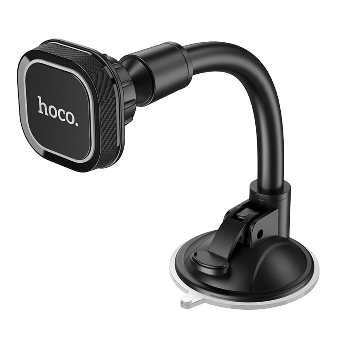 Автомобільний тримач автотримач HOCO CA55 Astute series windshield car holder Black-Gray