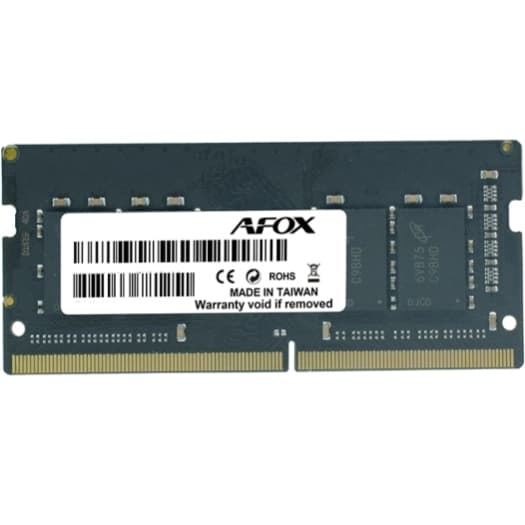 Оперативная память AFox 16Gb SoDIMM DDR4 3200 MHz Retail (AFSD416PH1P)