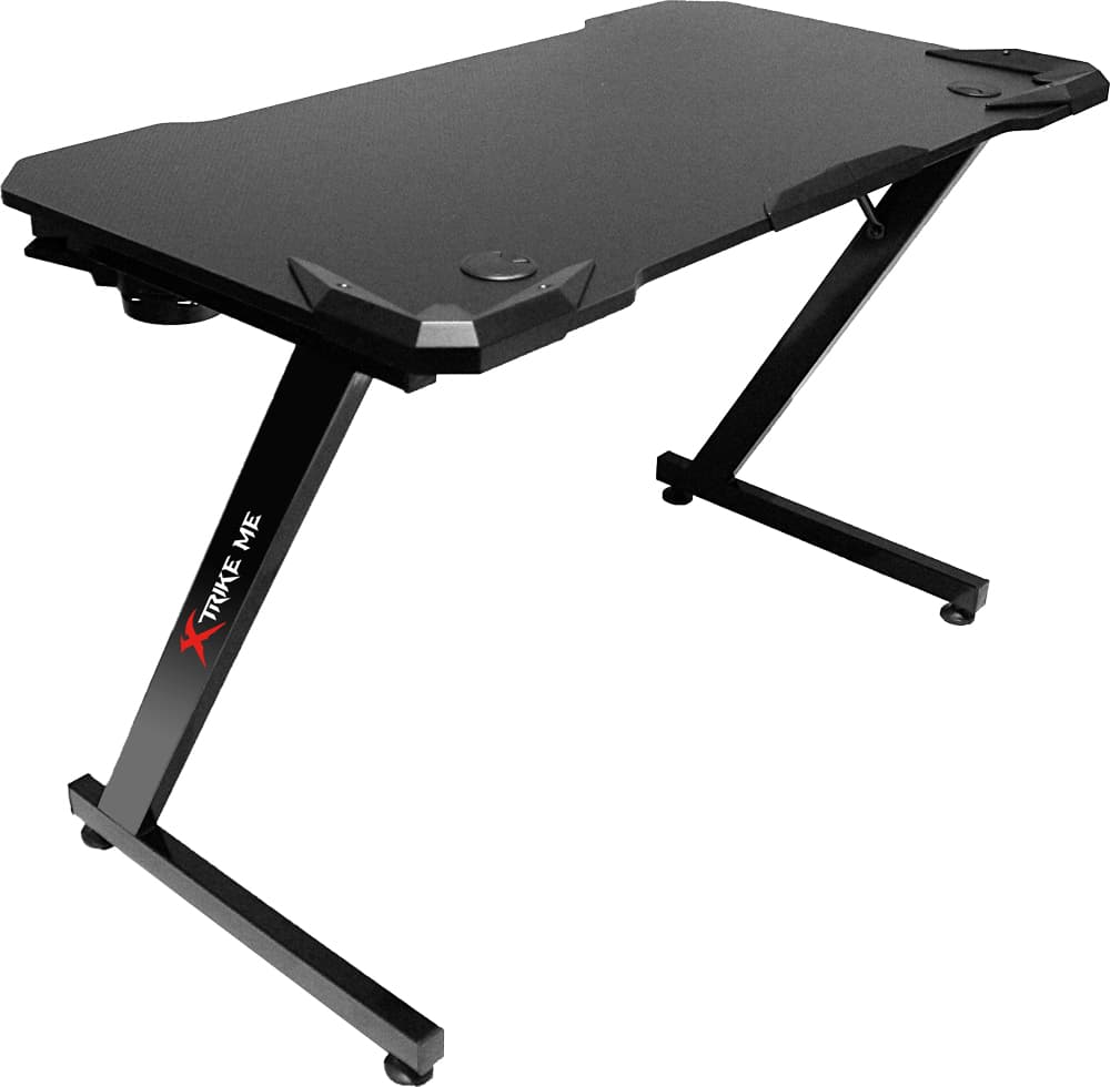 Игровой стол XTRIKE ME DK-02 Gaming Desk 110x60x74 МДФ Black