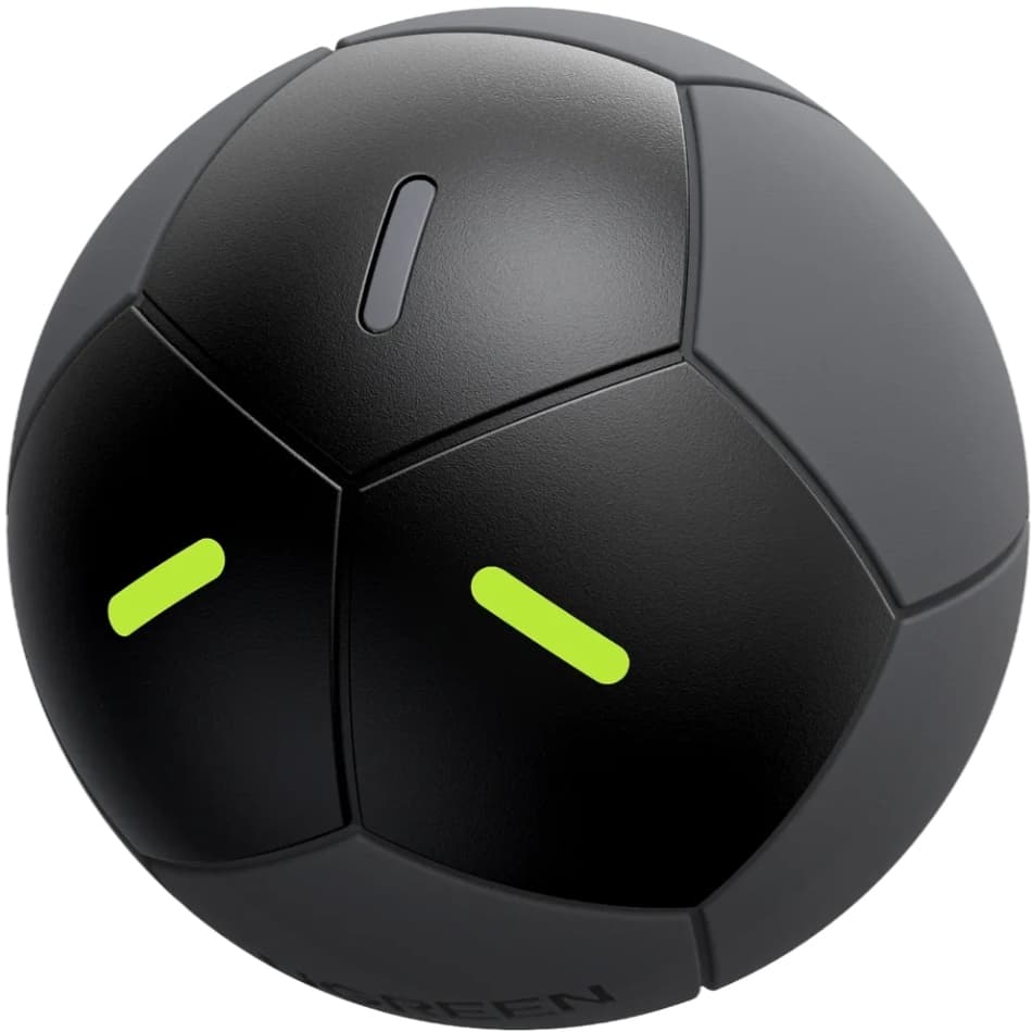 Трекер Ugreen FT309 FineTrack 2 football-inspired design IP68 Black (95020)