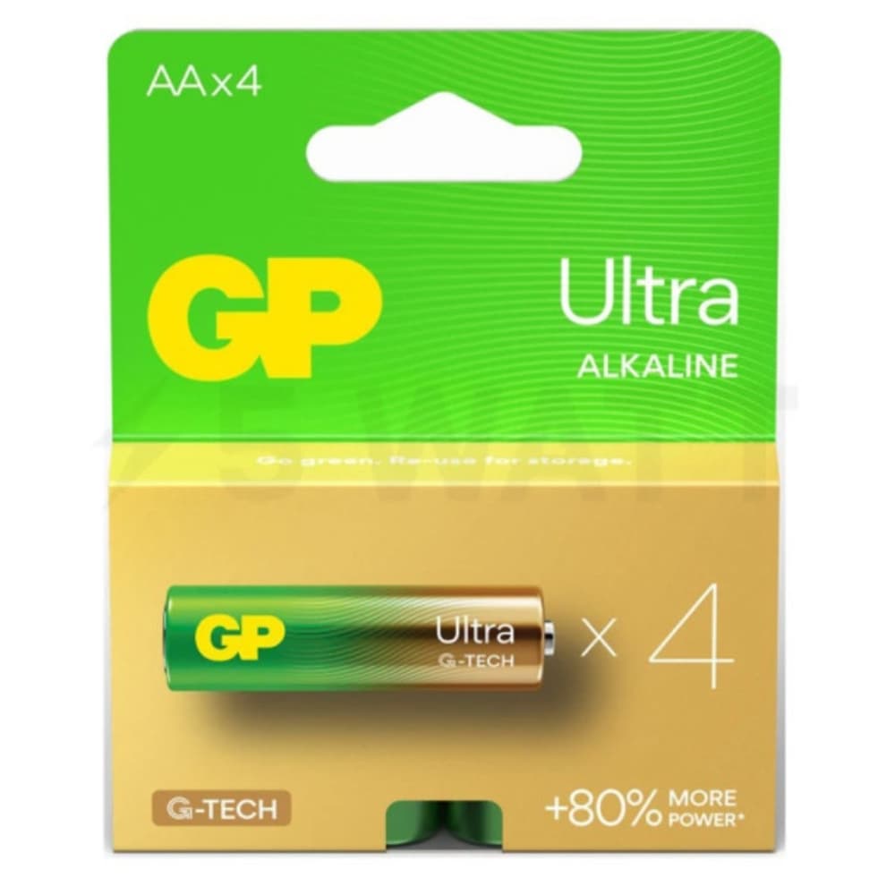 Батарейка GP LR6/AA ULtra Alkaline 1.5V 4шт