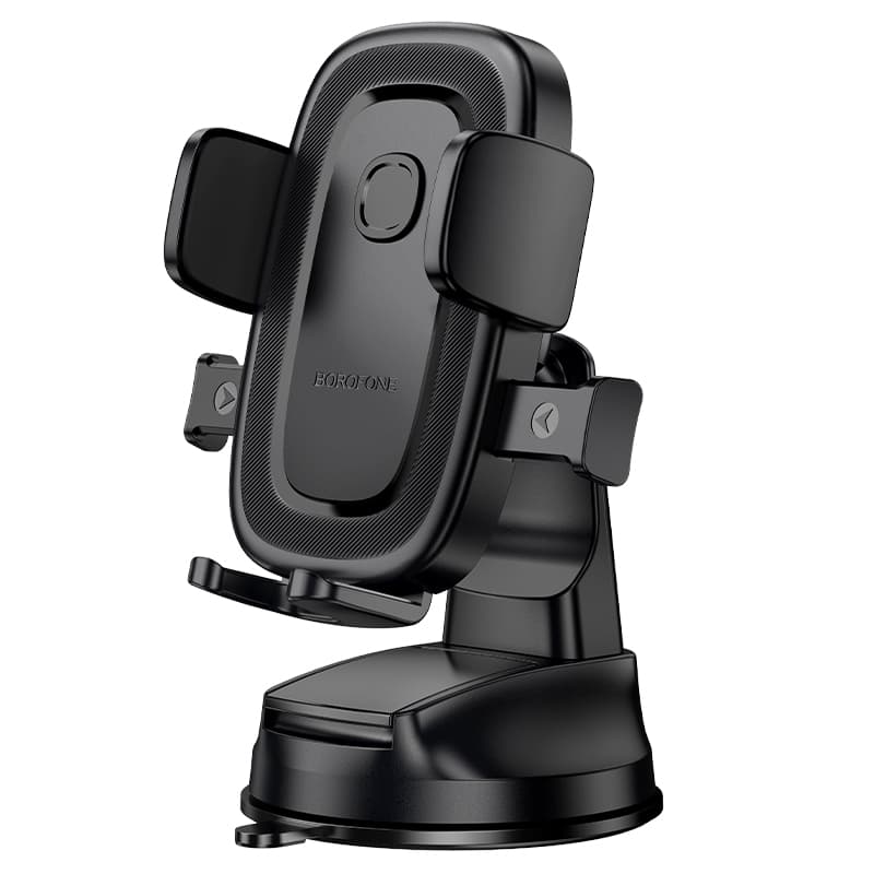 Держатель для телефона автодержатель BOROFONE BH132 Follower one-button car holder center console Black