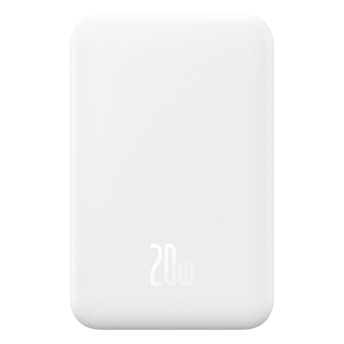 Powerbank павербанк УМБ Baseus Magnetic Mini Wireless Fast Charge Power Bank 5000mAh 20W White (P10022107223-00)
