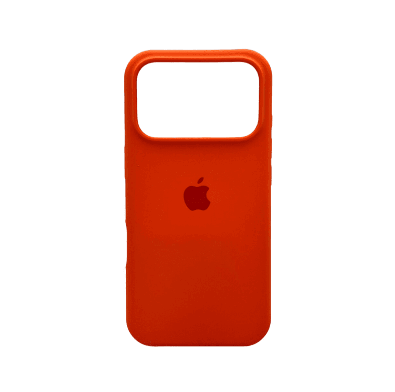 Защитный чехол-накладка Silicone Full Case AA Open Cam для Apple iPhone 17 Pro Max Papaya (FullOpeAAi17PM-34)