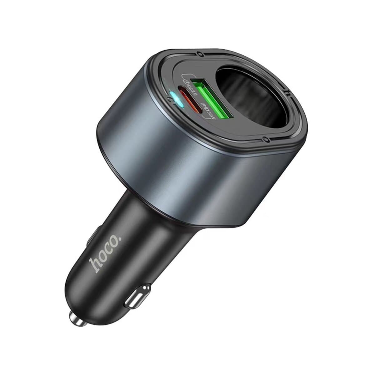 Автомобильное зарядное устройство HOCO Z56 Friend PD35W+QC3.0 cigarette lighter car charger Black