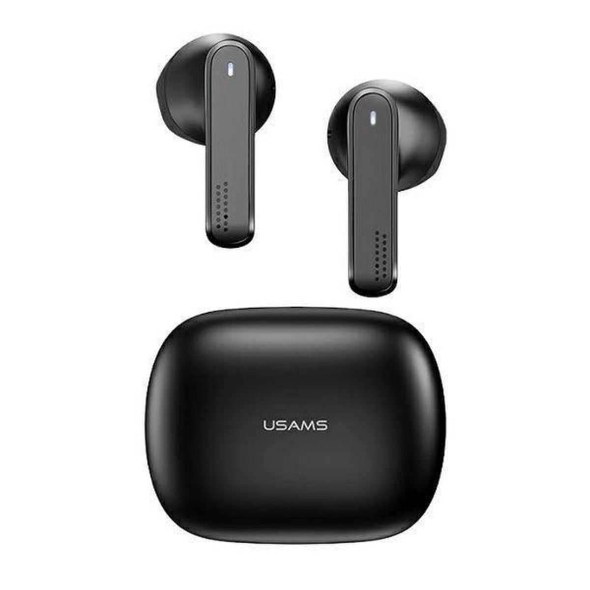 Беспроводные наушники USAMS IA04 TWS Earbuds IA Series BT5.0 320mAh Black (BHUIA01)