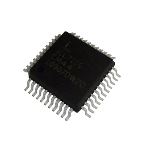 Чип драйвер аналого-цифровой преобразователь LCD/LED АЦП ICL7106CM44 ICL7106 QFP44 (312797)