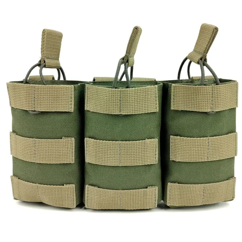 Подсумок для 3 магазинов АК LeRoy Оксфорд 600D Olive (LE2085)