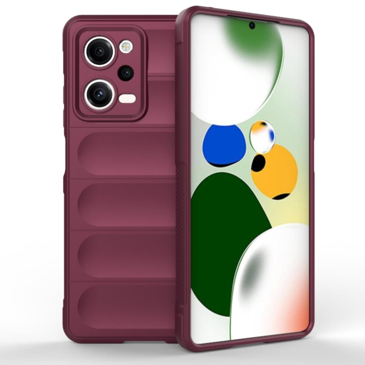 Защитный чехол-накладка Cosmic Magic Shield для Xiaomi Redmi Note 12 Pro 5G Plum (MagicShXRN12P5GPlum)