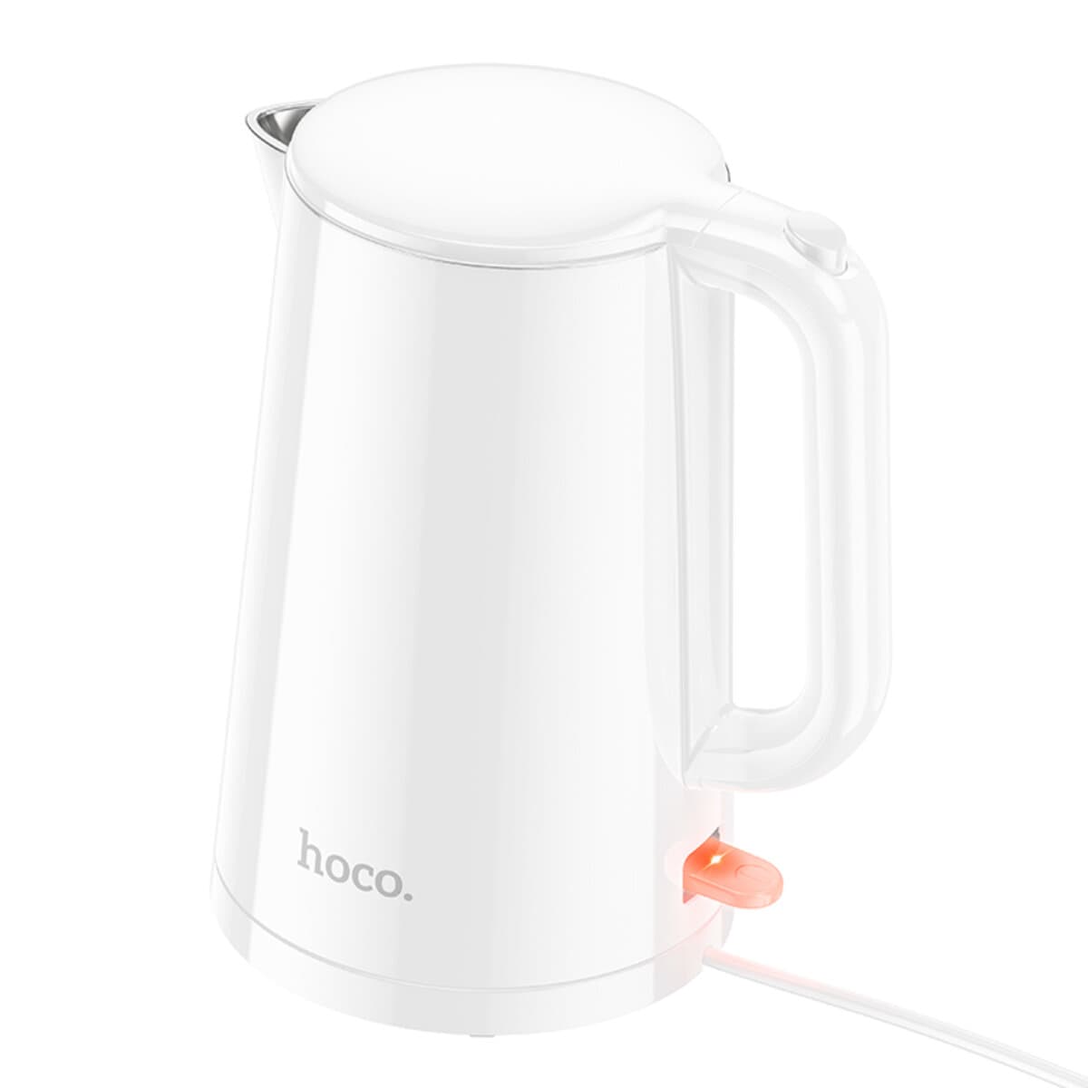 Электрочайник HOCO HE11 1.7L electric kettle 1800W EU White