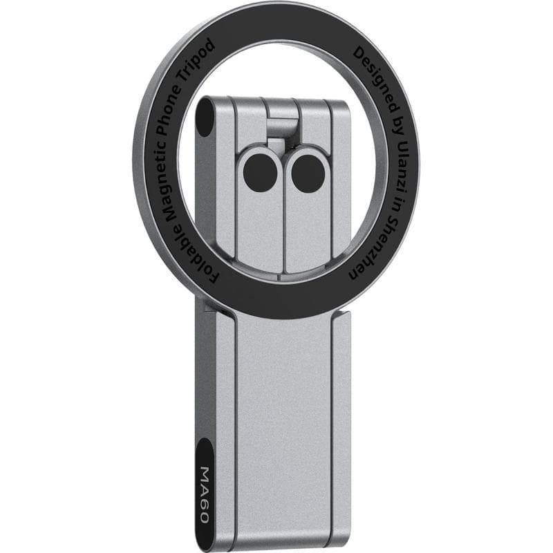 Настільний тримач підставка для телефону Ulanzi Vijim Ulanzi MA60 Foldable Magnetic Phone Tripod Silver (S035)