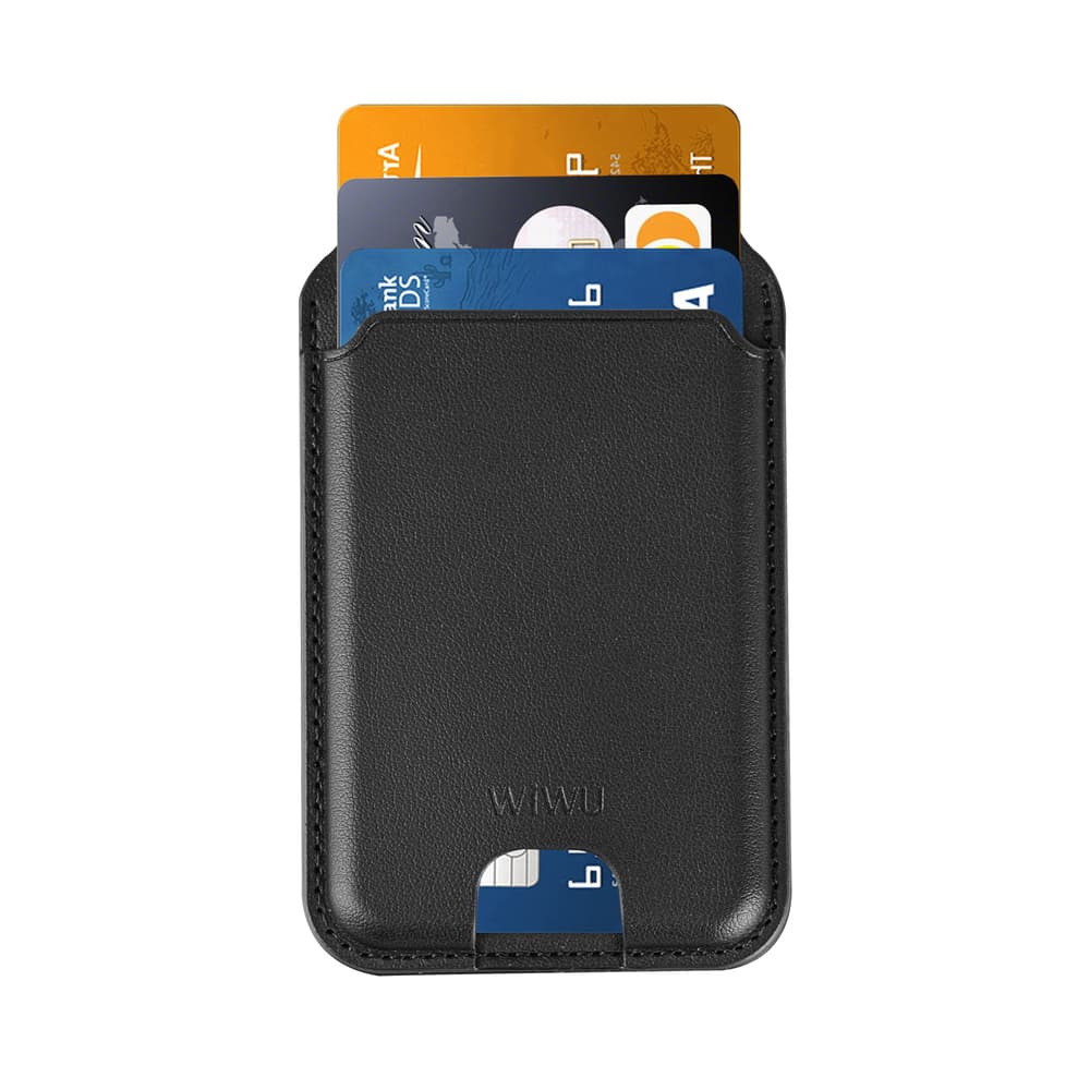 Картхолдер на MagSafe WIWU Mag Wallet Pro MW-003 Kevlar Black