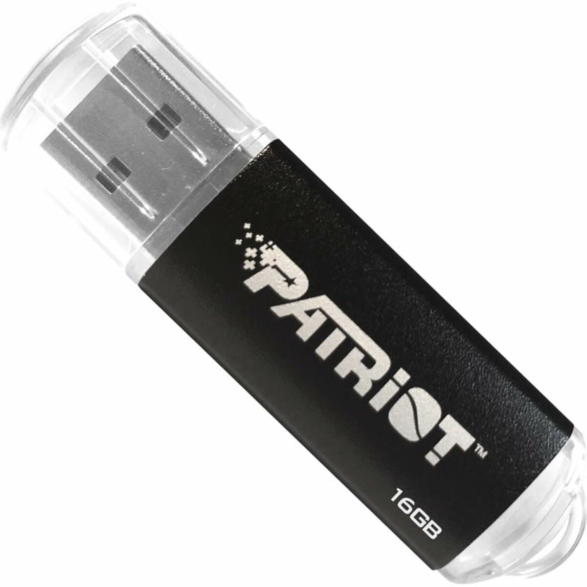 Флеш память флешка Patriot Xporter Pulse 16GB USB 2.0 Black (PSF16GXPPBUSB)