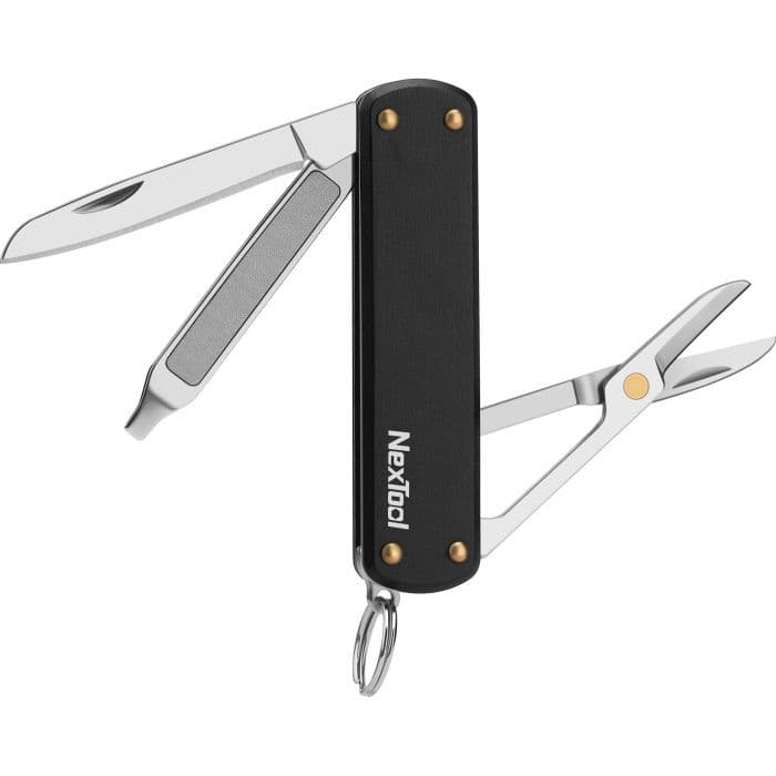 Кишеньковий мультитул NEXTOOL Multi-function knife ABS+сталь Black (NE0141)