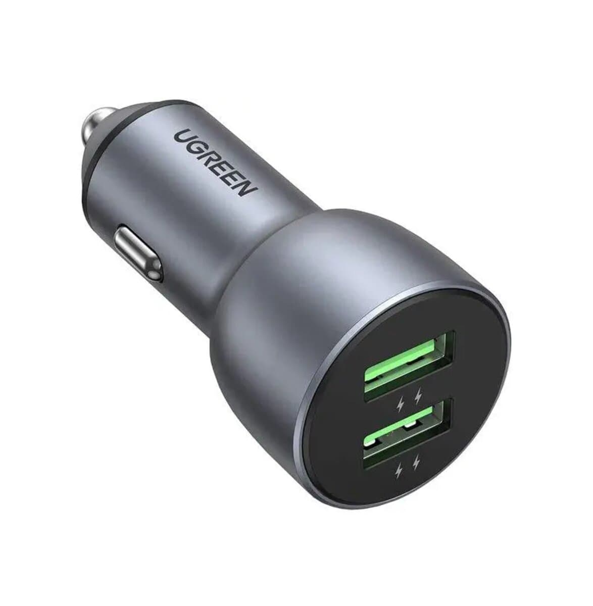 Автомобільний зарядний пристрій UGREEN CD213 2xUSB Fast Car Charger 3A Dark Blue (UGR-10144)