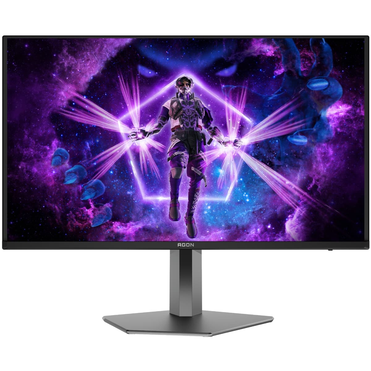 Поворотний монітор AOC AG326UD 31.5» QD-OLED UHD 4K 165hz 0.03мс HDMIx2 DP USB-hub HAS Pivot колонки Black (AG326UD)