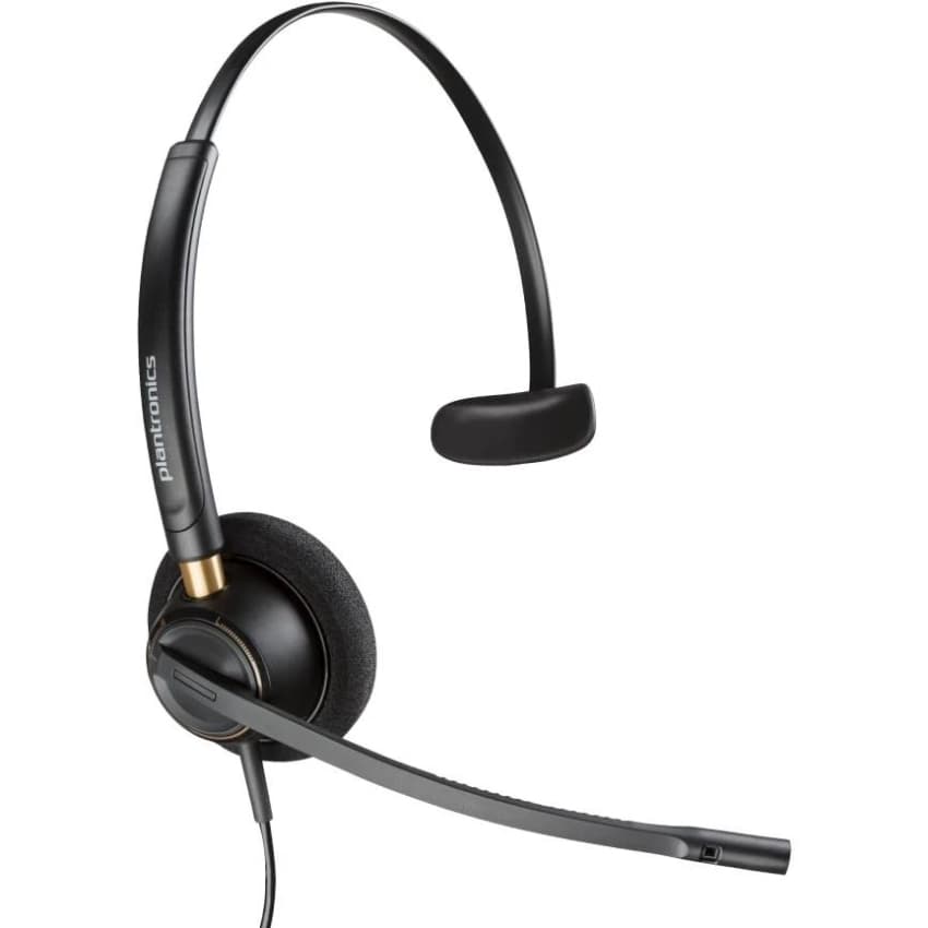 Провідна гарнітура Poly EncorePro 510 Quick Disconnect QD Mono Black (783Q2AA)