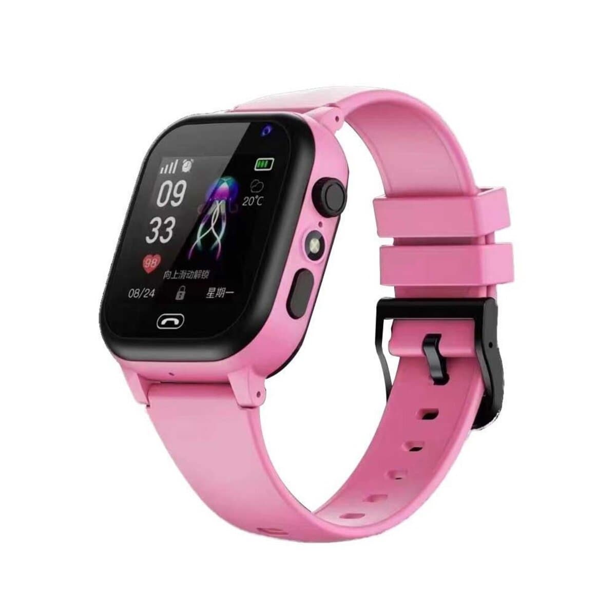 Детские смарт-часы Kids SM Q15C LBS 350mAh microSIM Pink (Q15CPink)