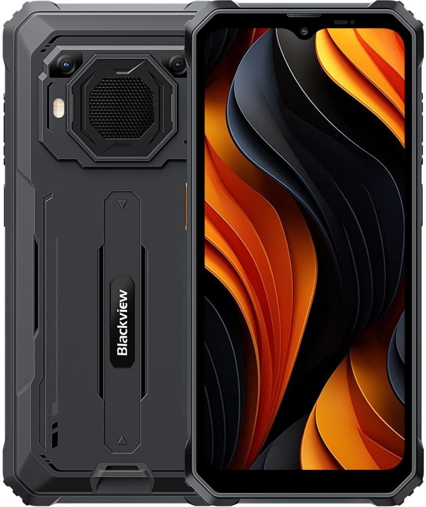 Смартфон Blackview BV6200 Plus 6.56'' HD+ 8GB/256GB T606 11000mAh 16+13Мп IP69K NFC Black (BV6200_Plus_BK)