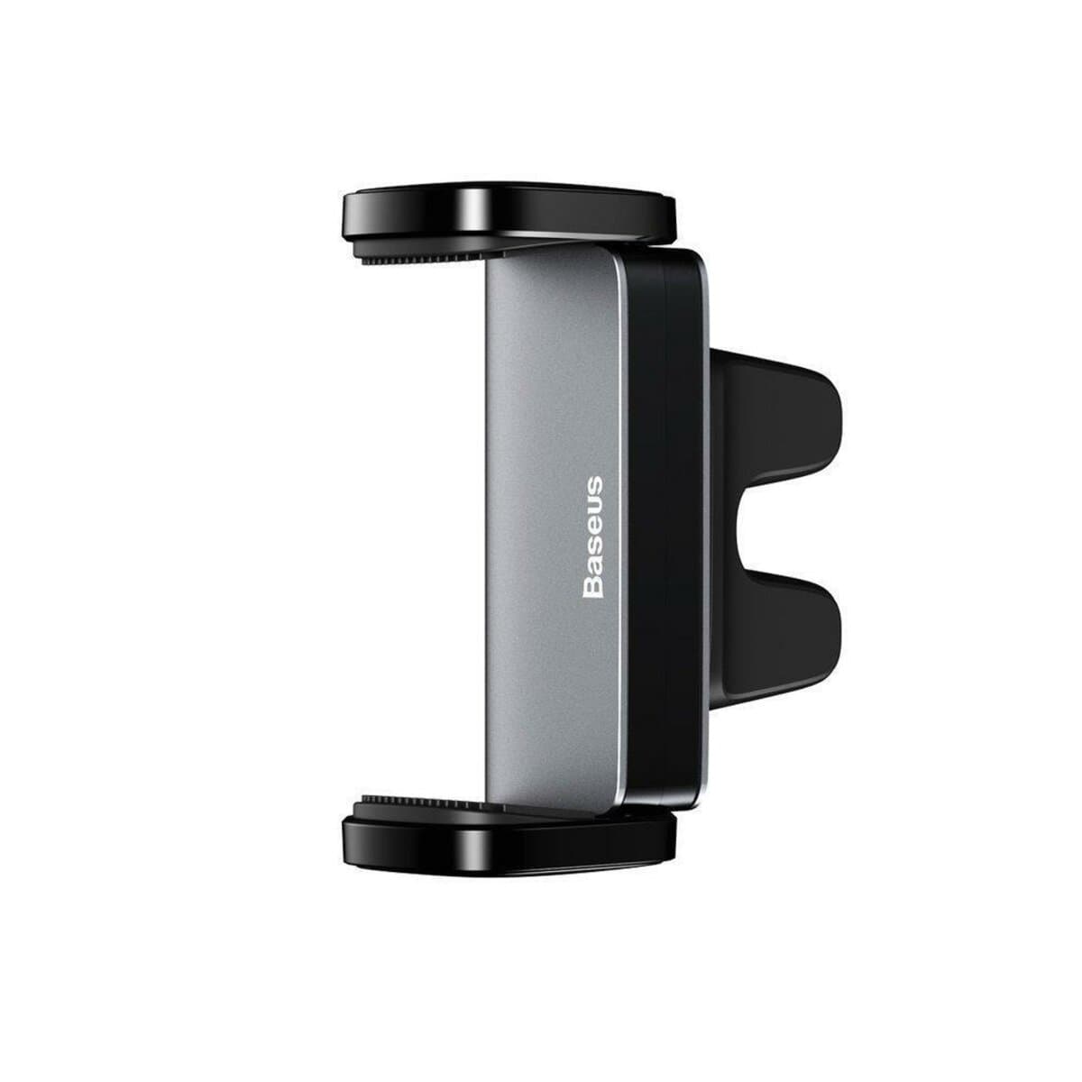 Держатель для телефона автодержатель Baseus Steel Cannon 2 Air Outlet Car Mount Black (SUGP000001)