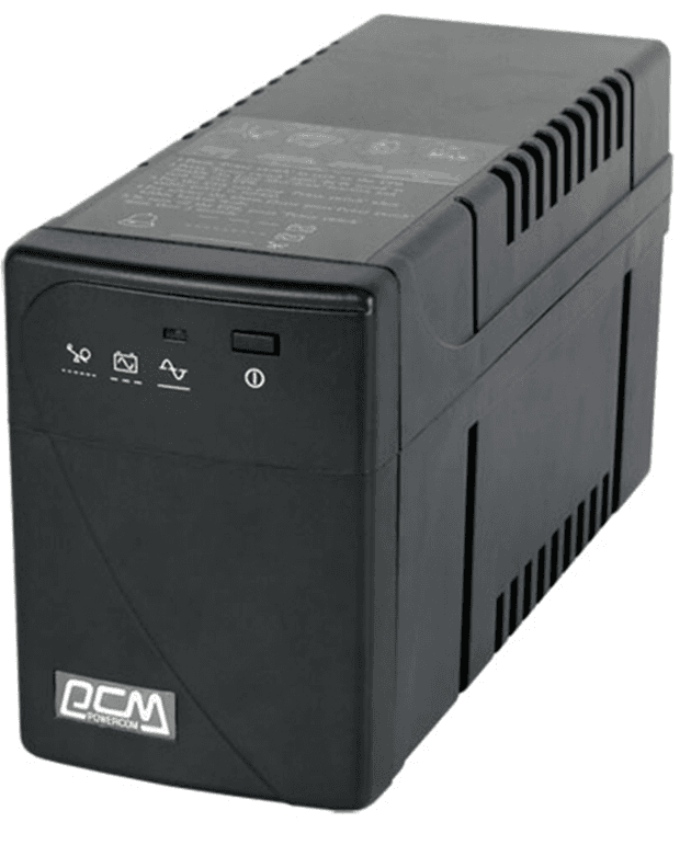 Джерело безперебійного живлення Powercom BNT-600A IEC 600VA/360W line-interactive 2 IEC Black (BNT-600A IEC)