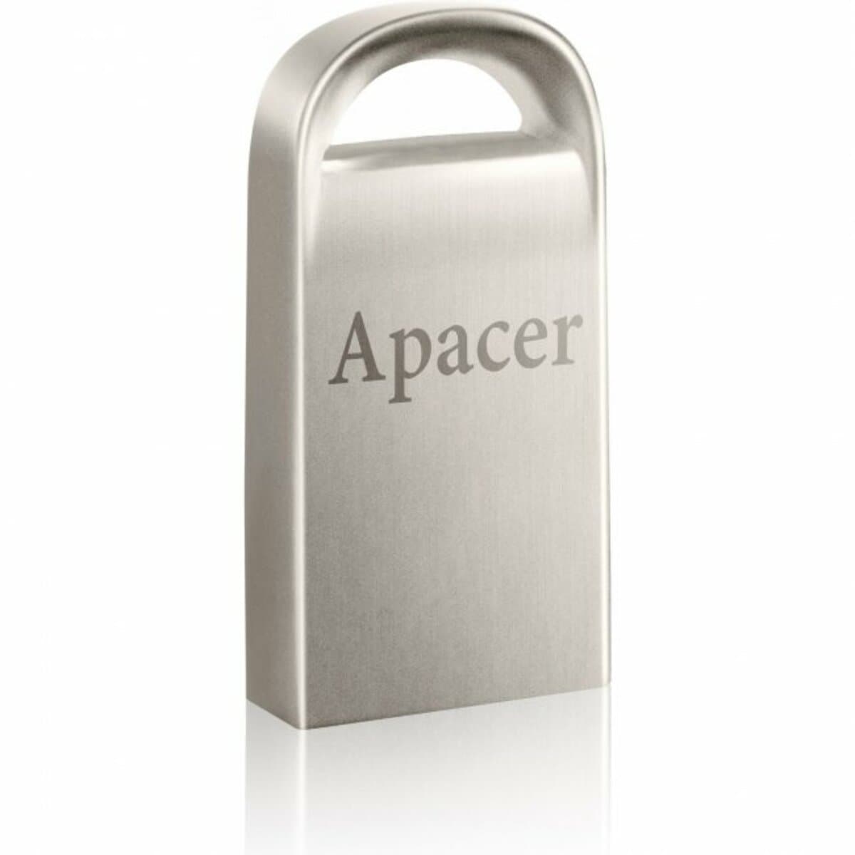 Флеш пам'ять флешка Apacer AH115 32GB USB 2.0 Silver (AP32GAH115S-1)