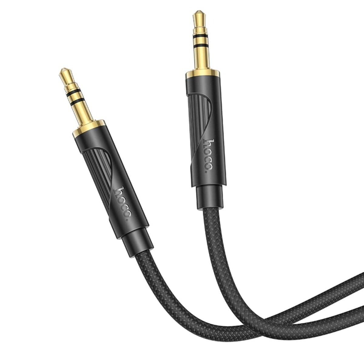 Аудіокабель HOCO UPA30 Friend audio cable AUX 3.5 мм to AUX 3.5 мм 1m Black