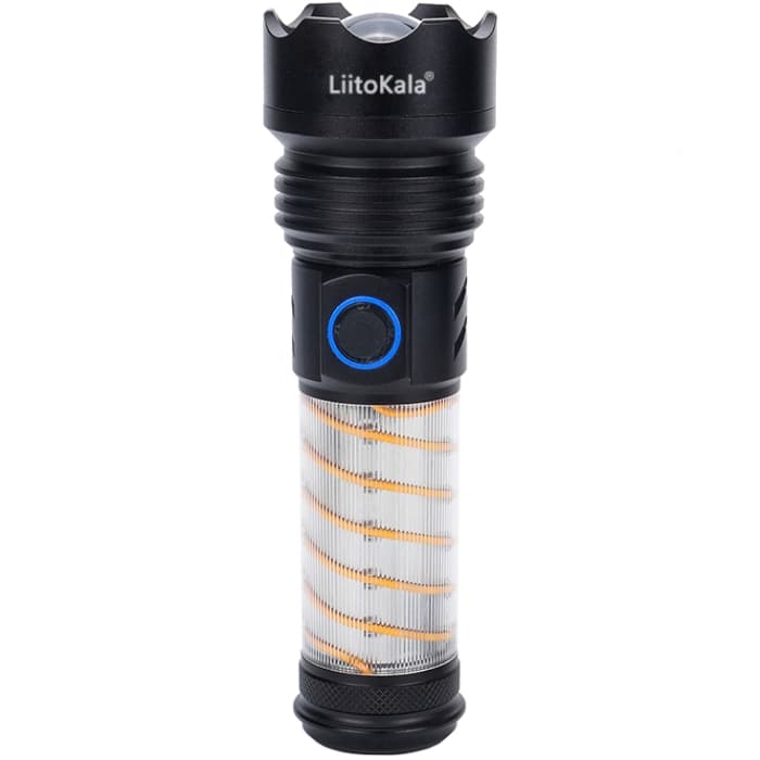 Ліхтар-лампа для кемпінгу LiitoKala LF-Y30 + штатив IP65 zoom Black (LF-Y30)
