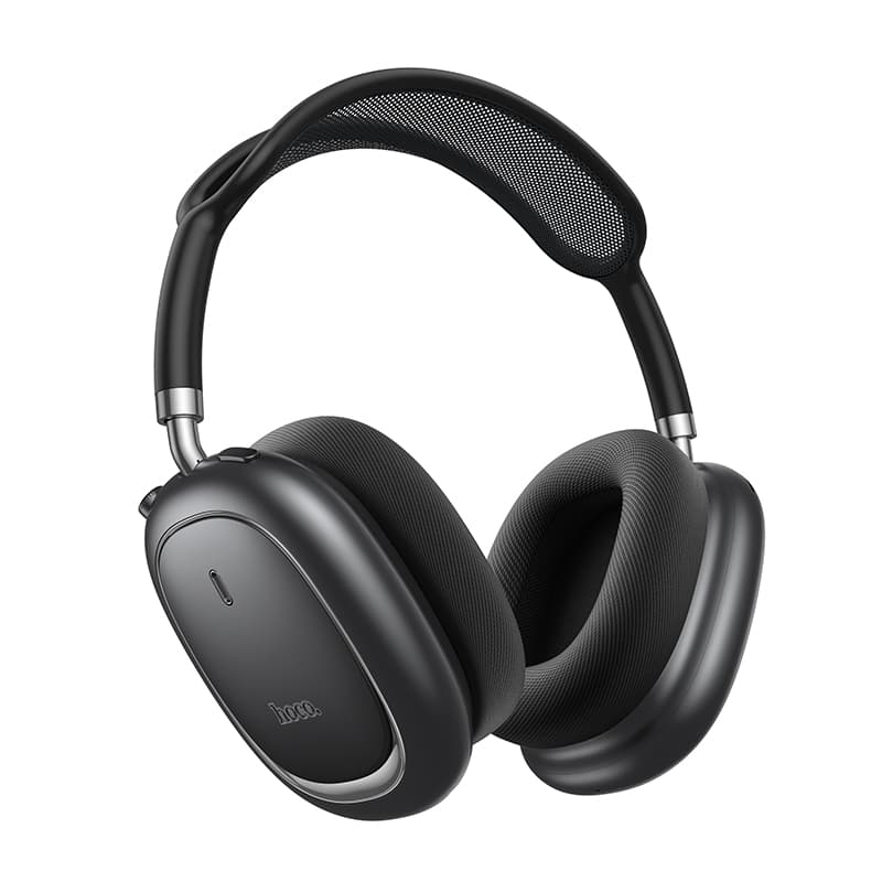 Беспроводные наушники HOCO W68 Calma ANC noise-canceling BT6.0 400mAh headphones Metal Gray