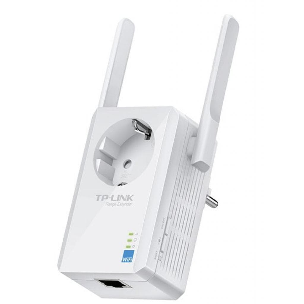 Повторювач ретранслятор репітер Wi-Fi сигналу TP-Link TL-WA860RE N300 1хFE LAN розетка White (TL-WA860RE)