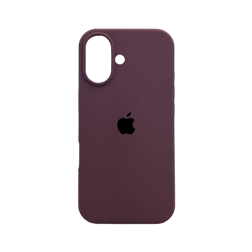Захисний чохол-накладка Silicone Full Case AA Open Cam для Apple iPhone 17 Blackcurrant (FullOpeAAi17-36)