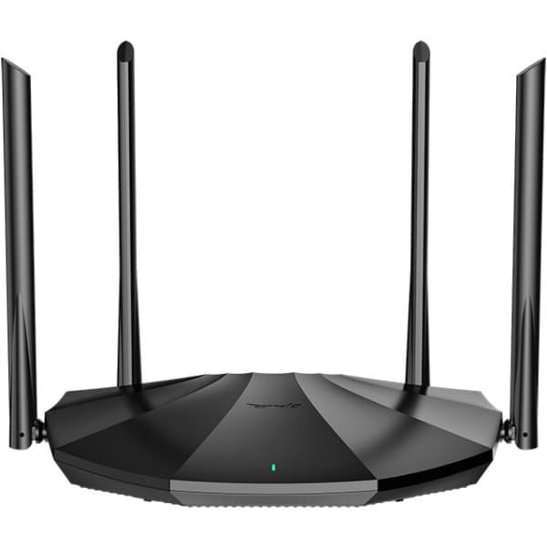 Маршрутизатор роутер Tenda RX2 Wi-Fi 6 802.11ax 2.4 ГГц 300 Мбит/с 5 ГГц 1201 Мбит/с Black (RX2)