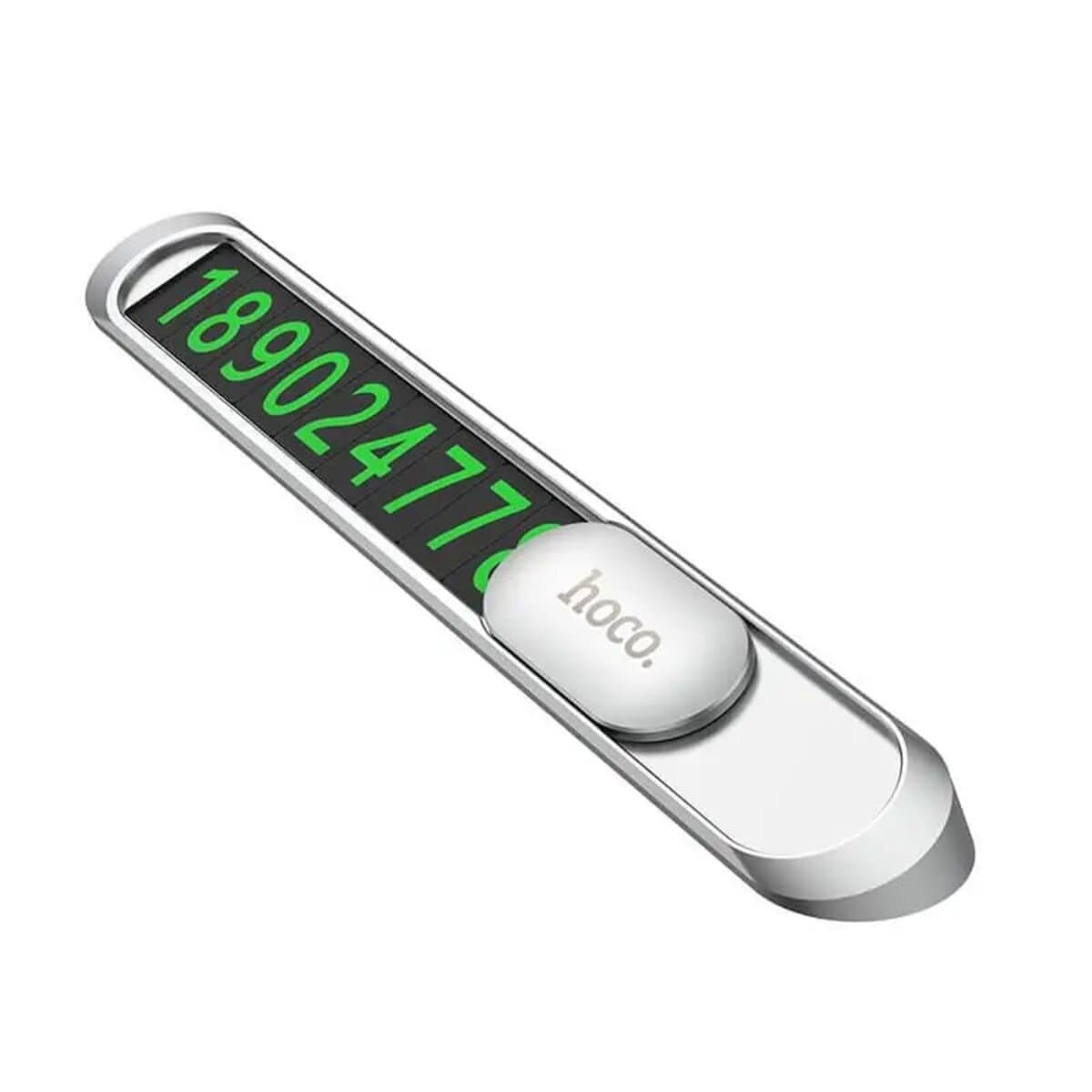 Паркувальна карта HOCO PH41 Promise metal hidden stop sign Silver
