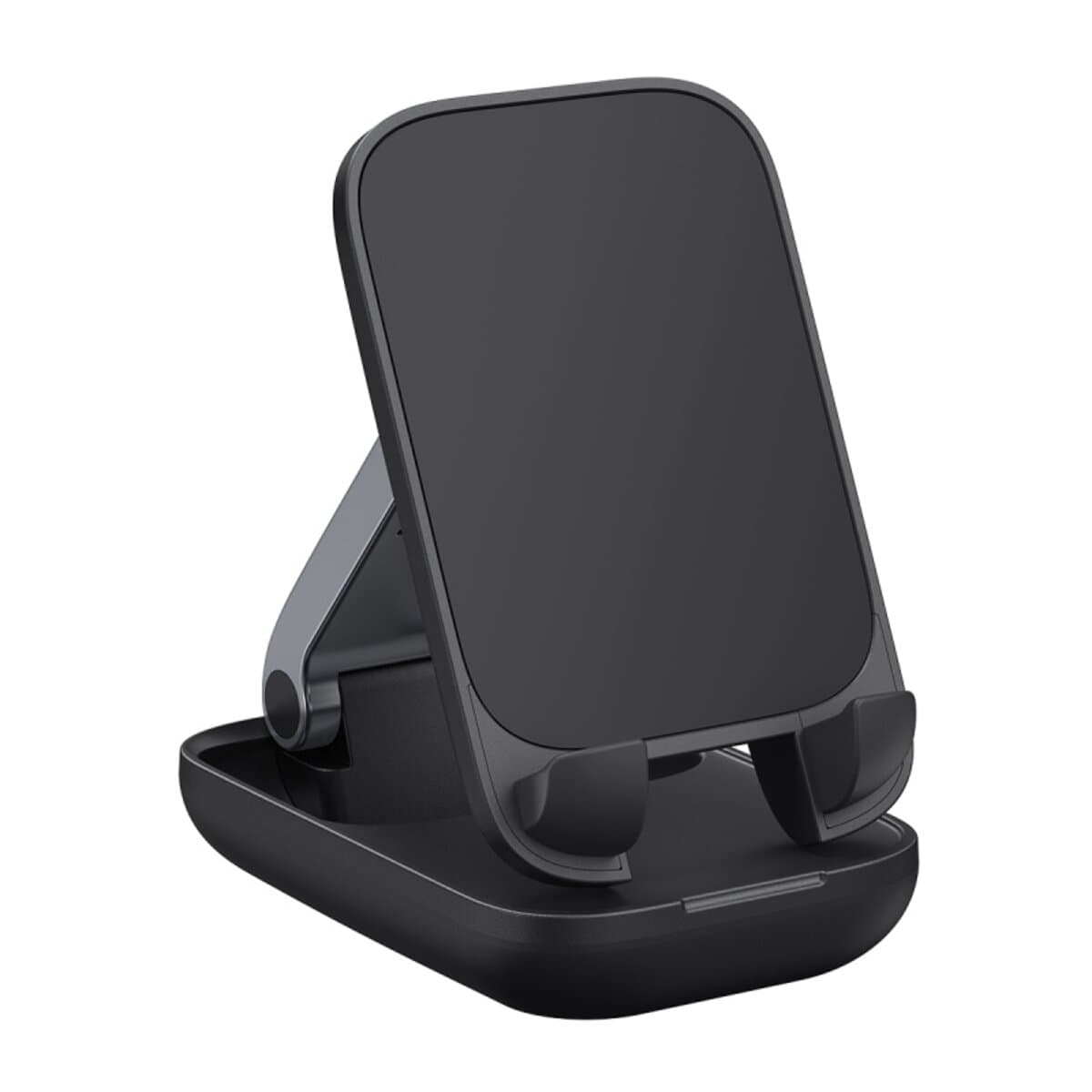 Настольный держатель подставка для телефона Baseus Seashell Series Folding Phone Stand Black (B10551500111-00)
