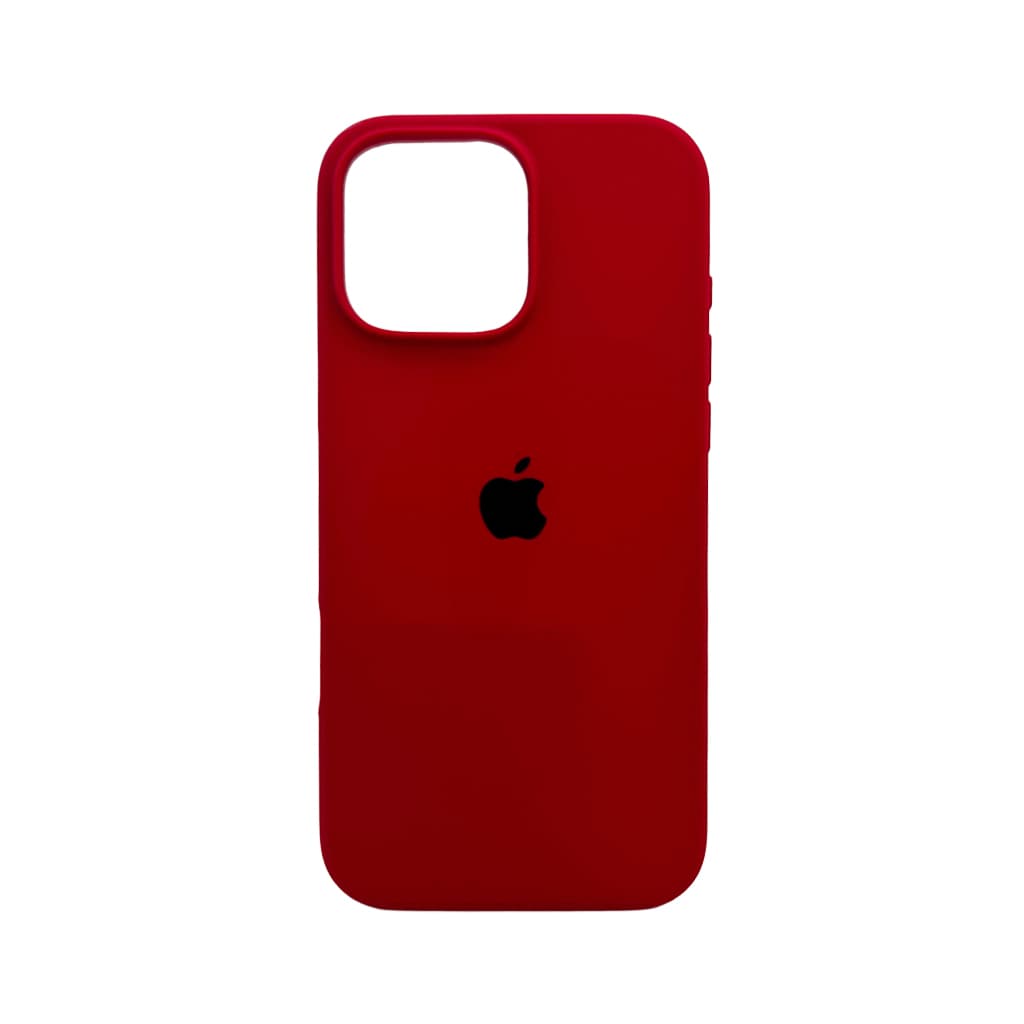 Захисний чохол-накладка Silicone Full Case AA Open Cam для Apple iPhone 16 Pro Max Rose Red (FullOpenAAi16PM-21)