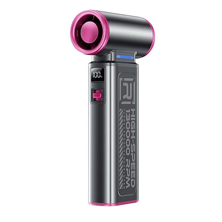 Портативний турбовентилятор REMAX RS-SF19 High-Speed ​​130000 RPM Turbo Cannon Handheld Fan 8000mAh 160W Grey