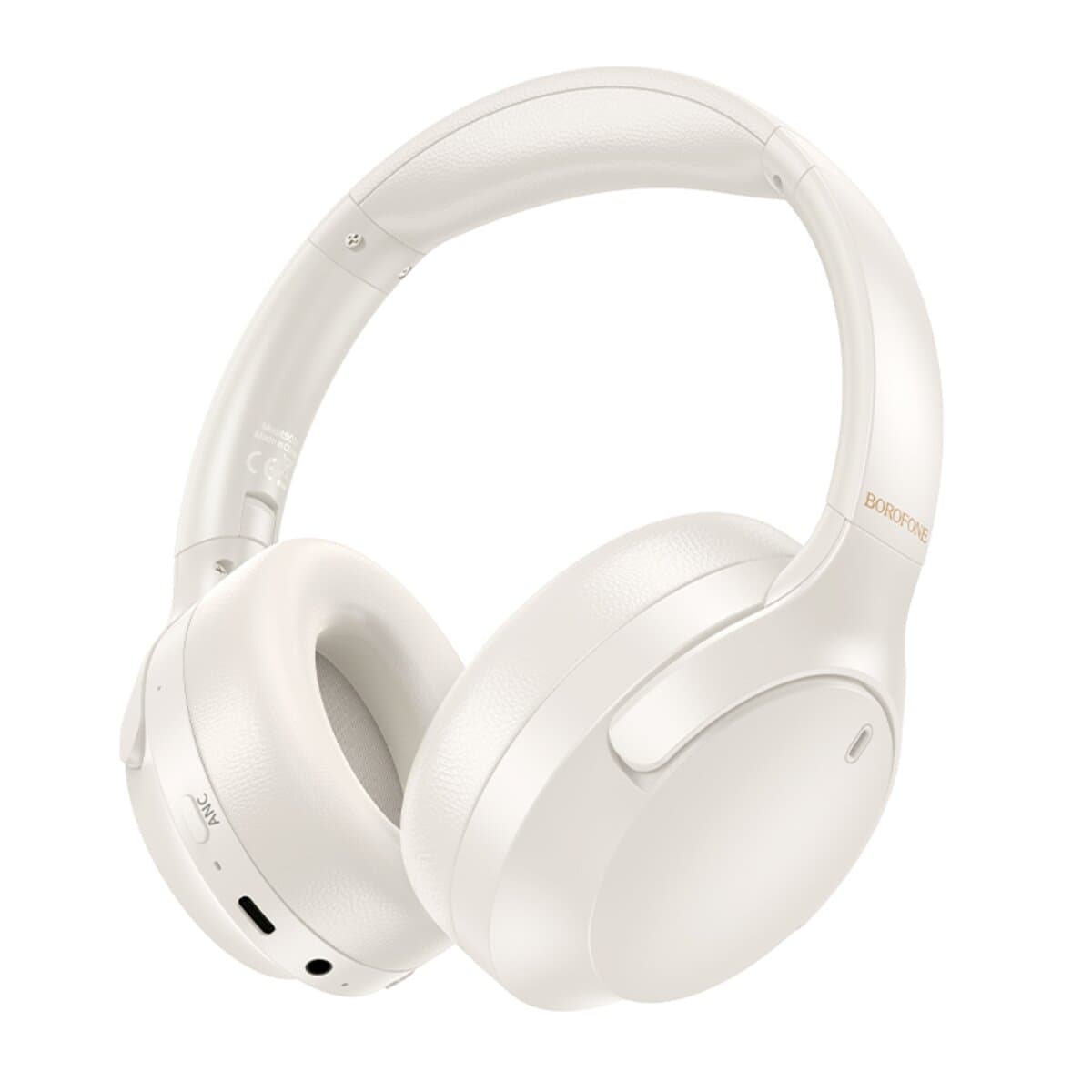 Бездротові навушники BOROFONE BO31 Prestige active noise Reduction BT5.4 headphones 400mAh Milky White