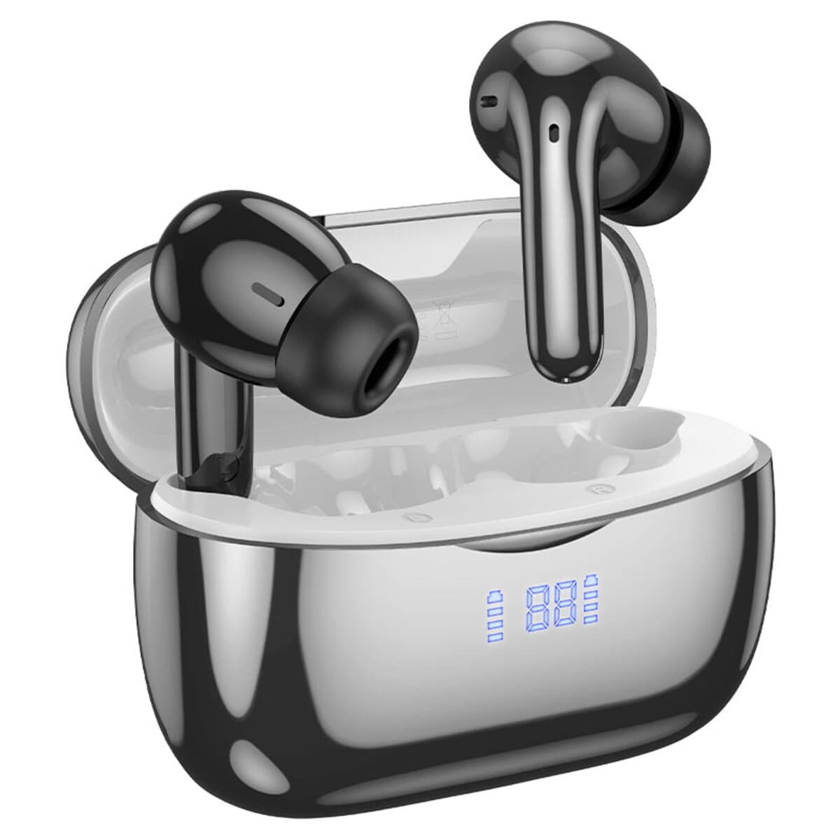 Бездротові навушники HOCO EQ16 Shine true wireless ANC+ENC Noise Reduction BT5.3 320 mAh headset Black