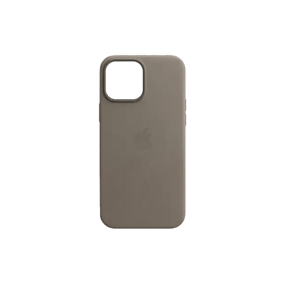 Защитный чехол-накладка Leather AAA Full Magsafe IC для iPhone 15 Clay (Leat15Clay)