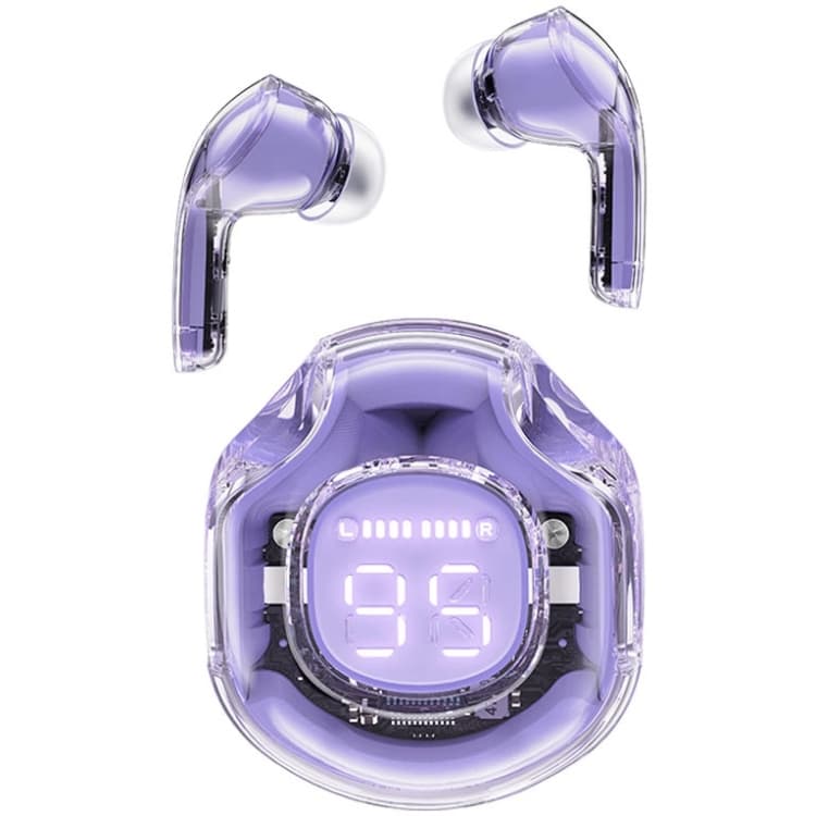 Бездротові навушники TWS Acefast T8 BT5.3 480mAh IPX4 Alfalfa Purple