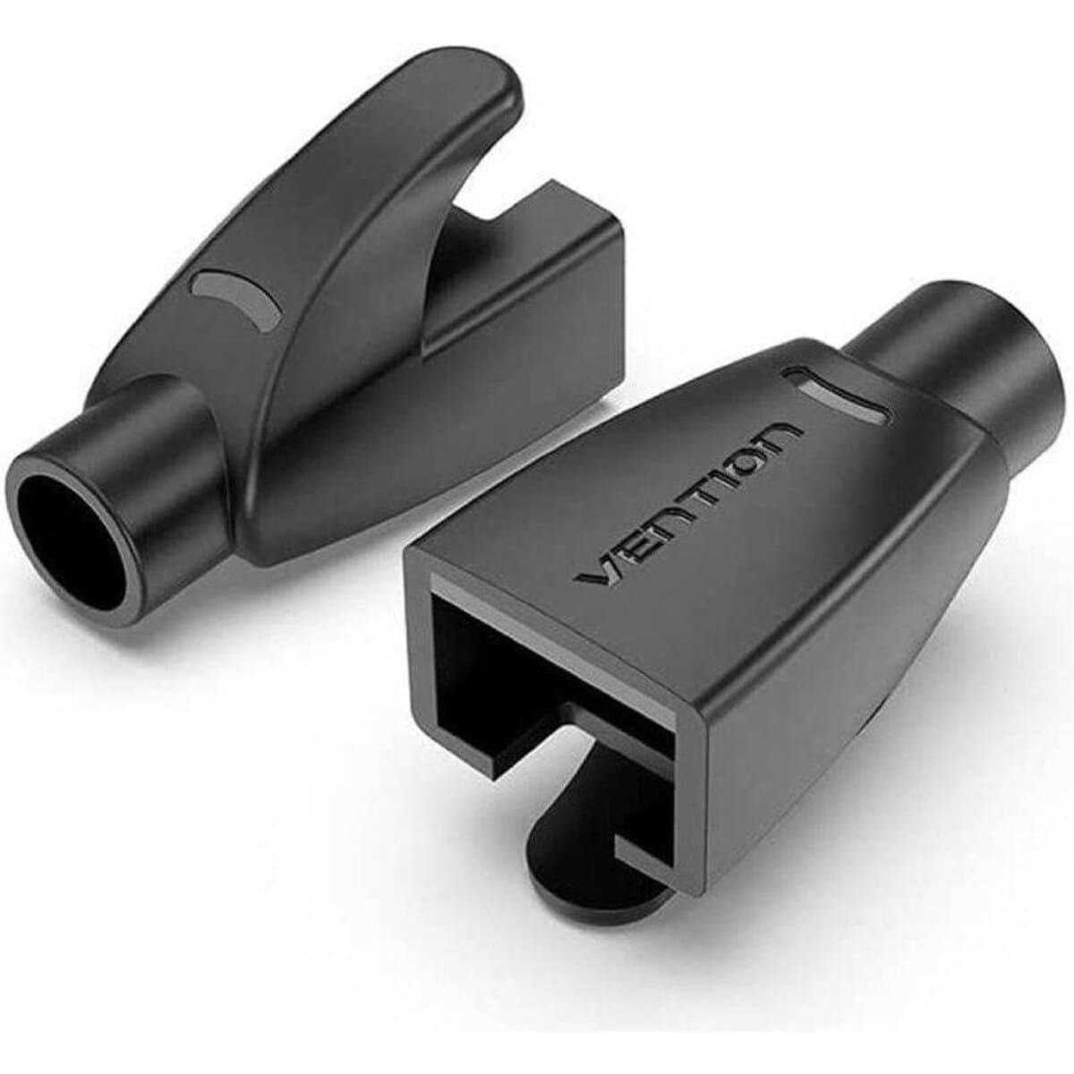 Ковпачки для конектора Vention RJ45 Strain Relief Boots PVC Type 100шт Pack Black (IODB0-100)