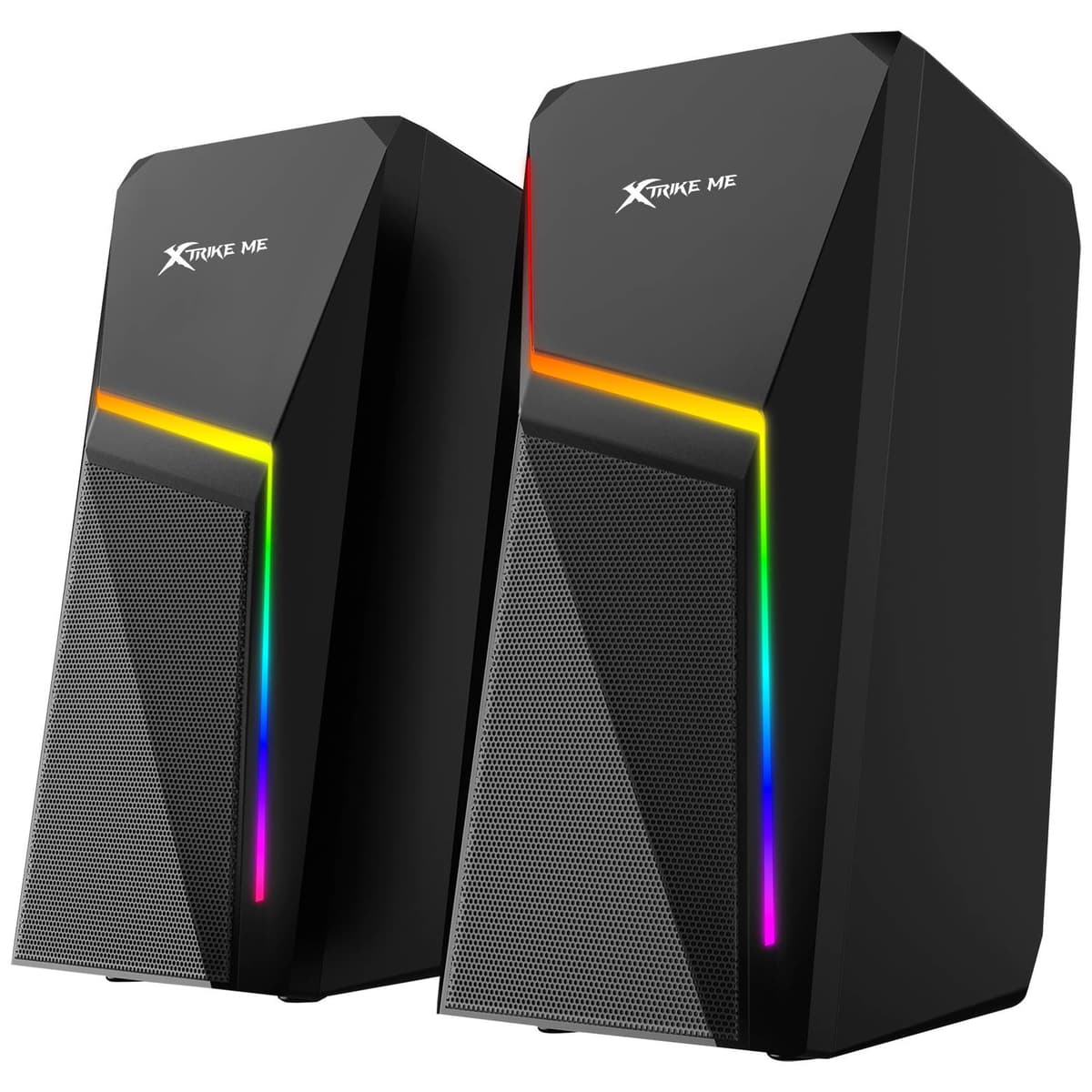 Компьютерные колонки 2.0 XTRIKE ME SK-503 6Вт Bluetooth RGB USB Black