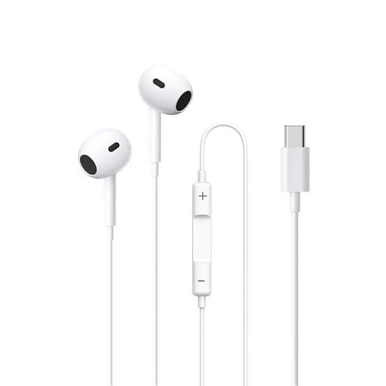 Дротові навушники REMAX RM-570/a/i Wired Earphones for Music and Call Type-C White